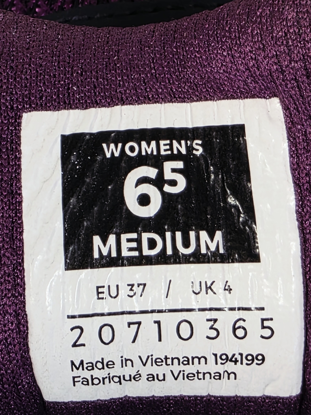Kuru Quantum 2 Women's 6.5 M Electric Grape Purple Walking Sneakers Kurusole - Picture 2 of 9